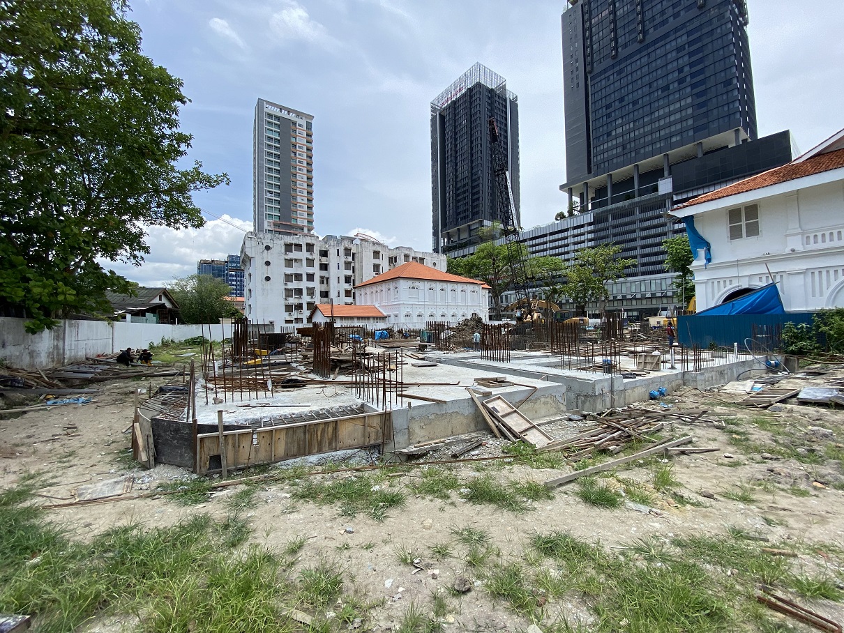 site progress