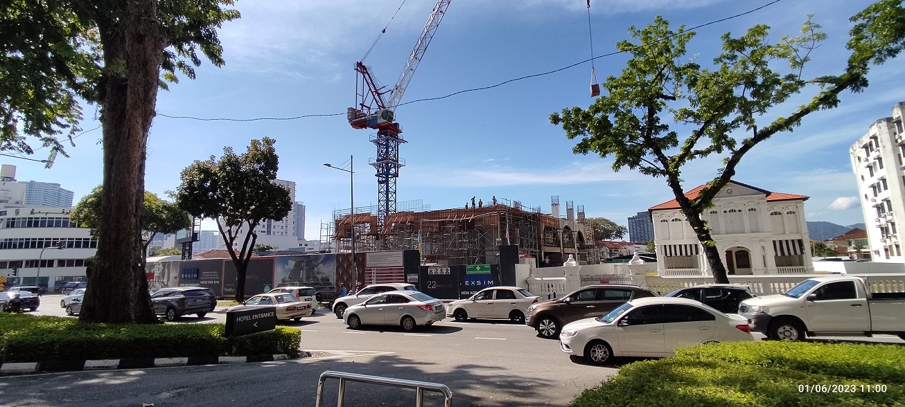 site progress