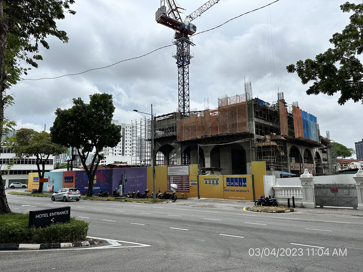 site progress
