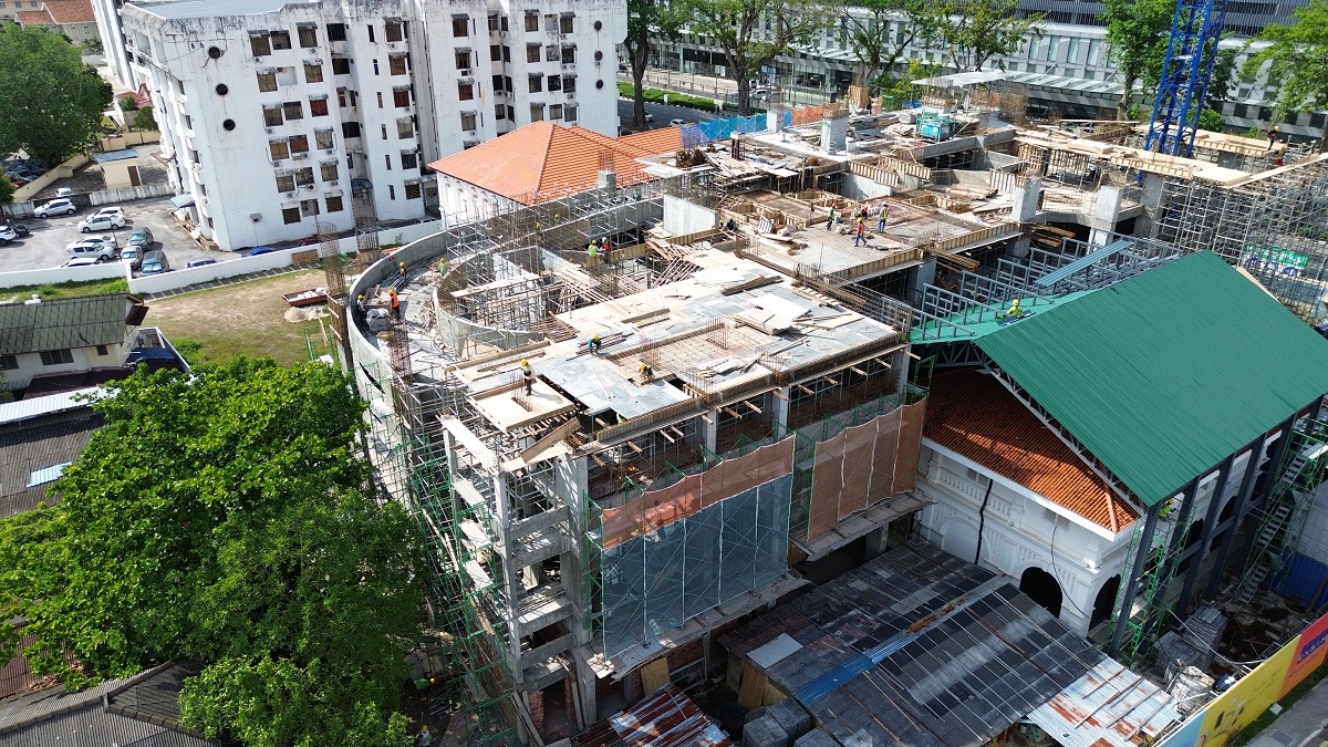 site progress