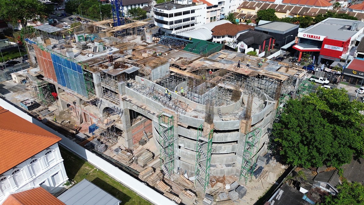 site progress