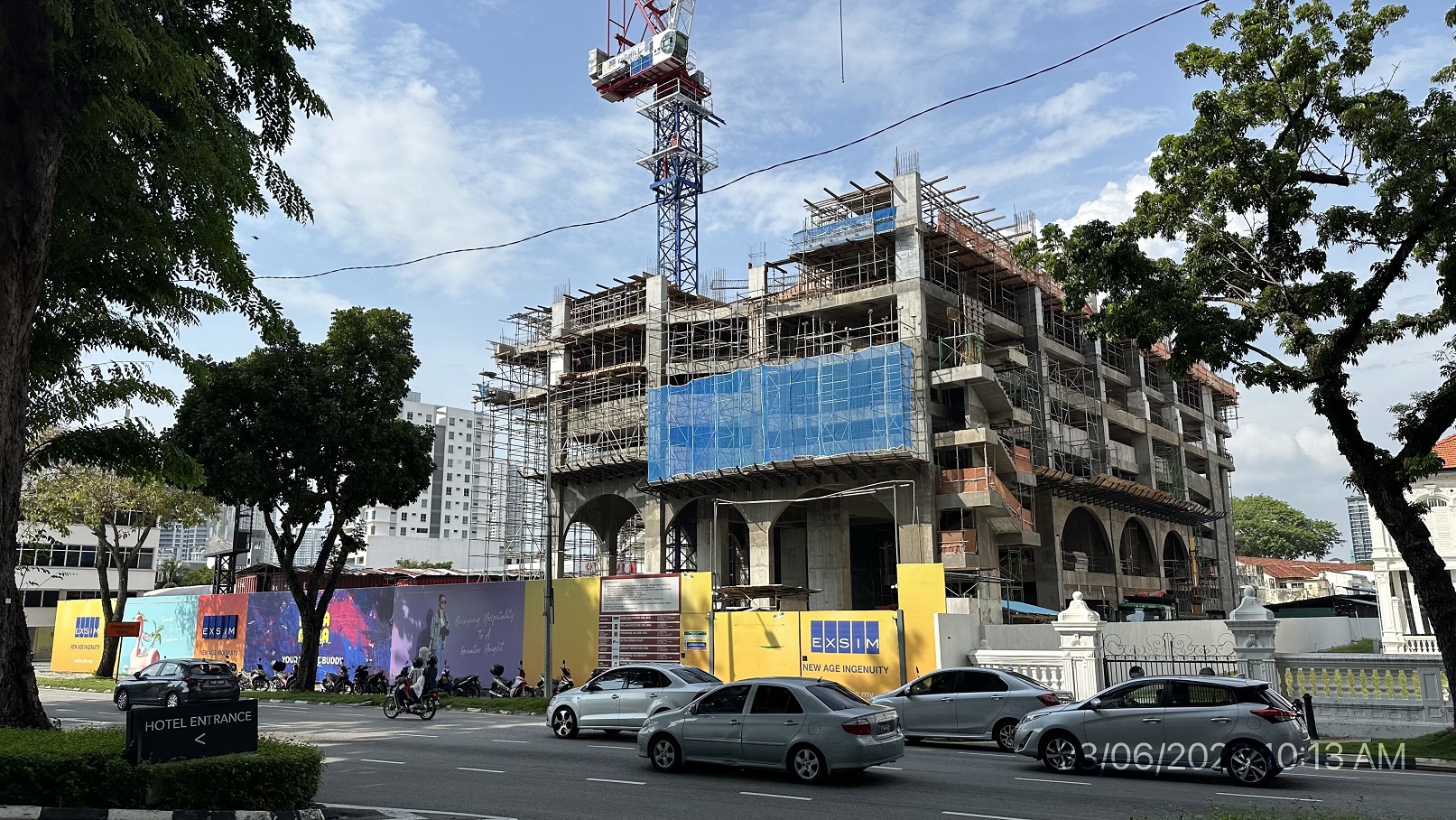 site progress