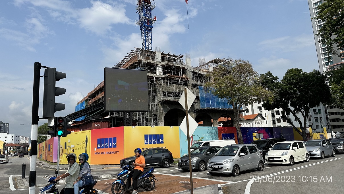 site progress