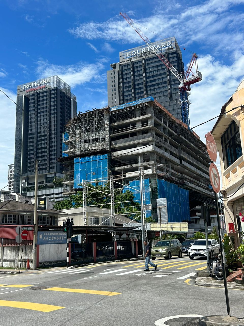 site progress