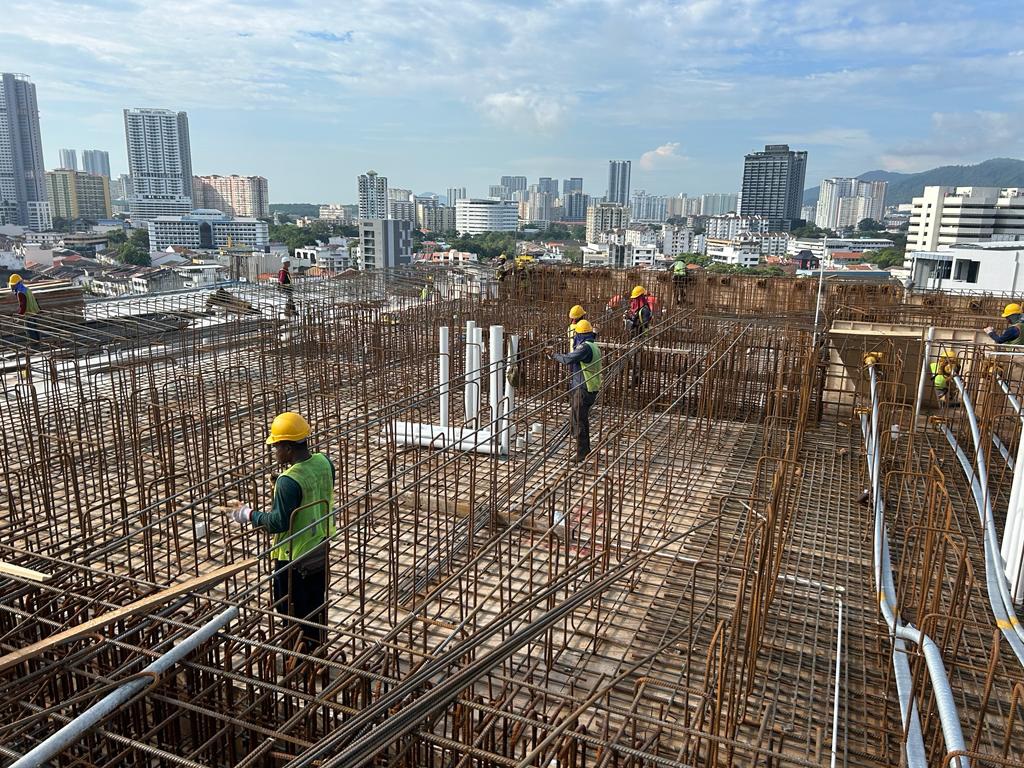 site progress