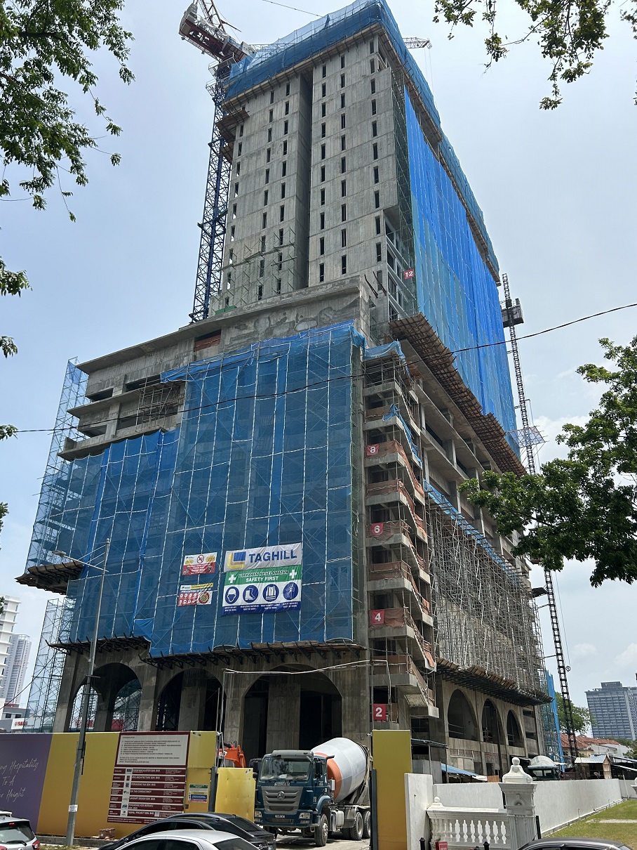 site progress