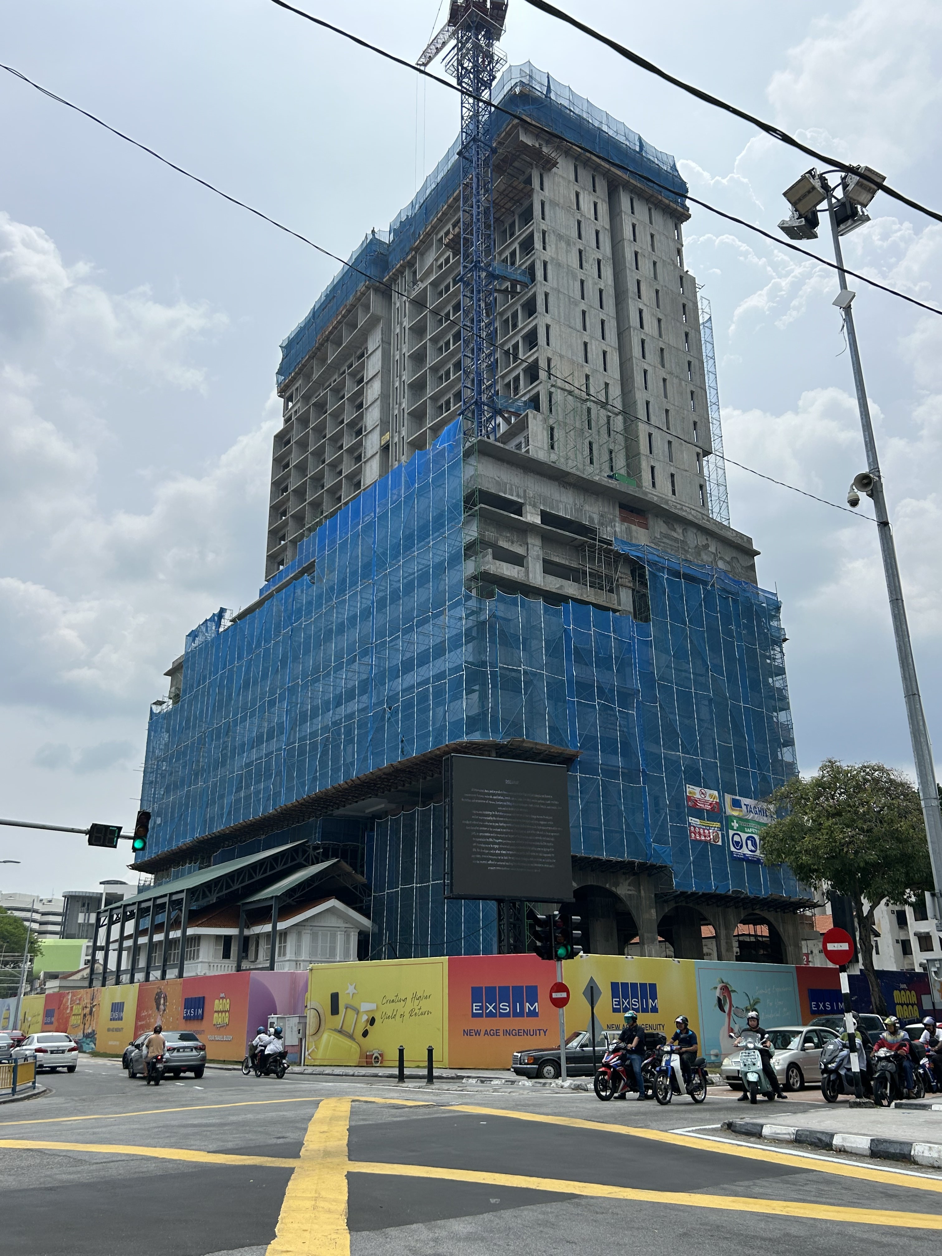 site progress